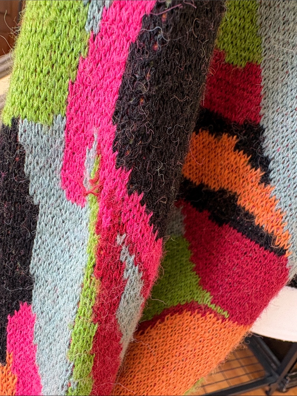 FARM Rio The Dance Multicolor Knit Sweater Size Medium - Picture 12 of 13